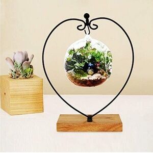 Decorative Heart Shaped Ornament Display Stand